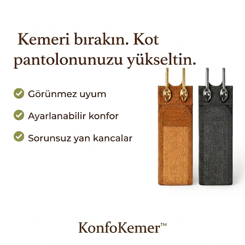 KonfoKemer™ Tokasız Konfor Kemer