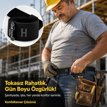 KonfoKemer™ Tokasız Konfor Kemer